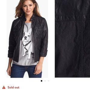100% Leather Jacket Nordstrom Women